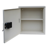 Omnimed Patient Security Cabinet with Programmable E-Lock, 4"/Shallow, Beige 291600-BG